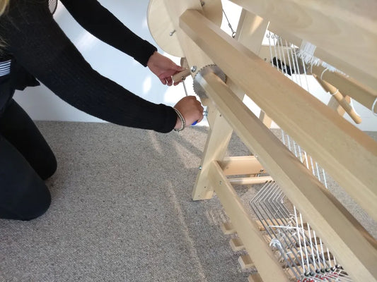 Deuxième ensouple pour métier Louët David 3 & Spring 2