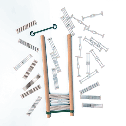 Segments pour rigid heddle Lojan Flex (segments de peigne) - Lot de 5 pour 10 cm