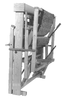 Leclerc Artisat 36" Bodenwebstuhl, Seitenansicht