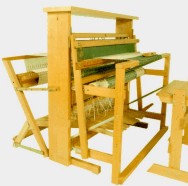 Leclerc Artisat 8-Schaft Back Hinge Treadles, Pedalerie hinten