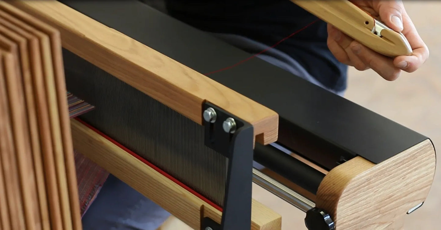 AVL K-Series Webstuhl – Kettenbaum Sektional Detail