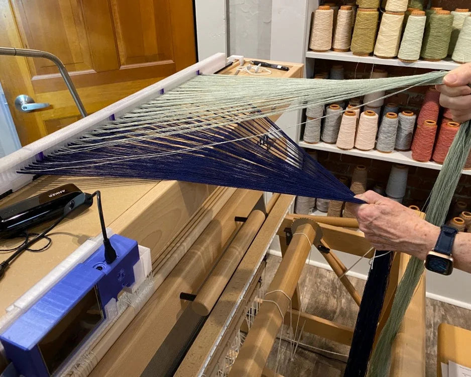 LoftyFiber Double Warp Helping Hands - Aufbaeumbereit