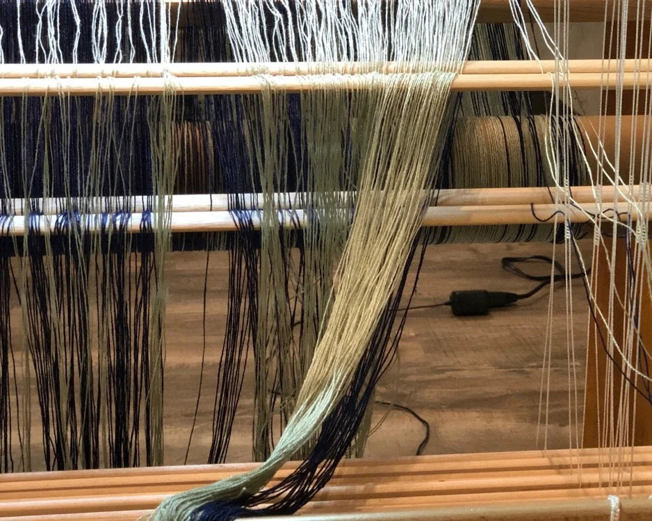 LoftyFiber Double Warp Helping Hands Louet David - Einfaedeln Detail