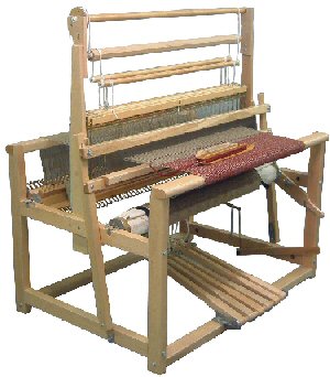 Leclerc Mira II Bodenwebstuhl Gegenbalance, Frontansicht