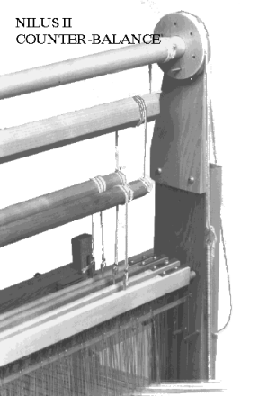 Leclerc Nilus II Bodenwebstuhl 4-Schaft Gegenbalance